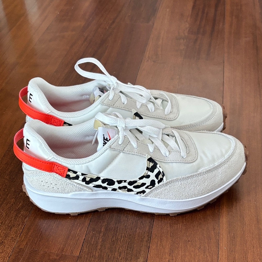 Nike Athletic Shoes with Animal Print